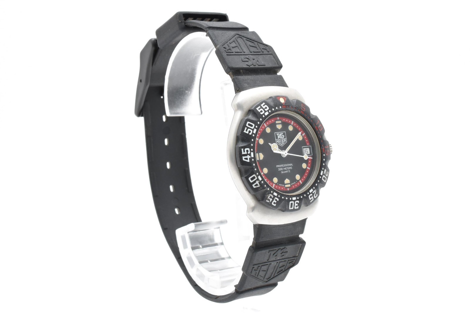 [EXCELLENT+5] TAG HEUER Formula 1 WA1214 35mm Black Dial Date Quartz Men’s Watch