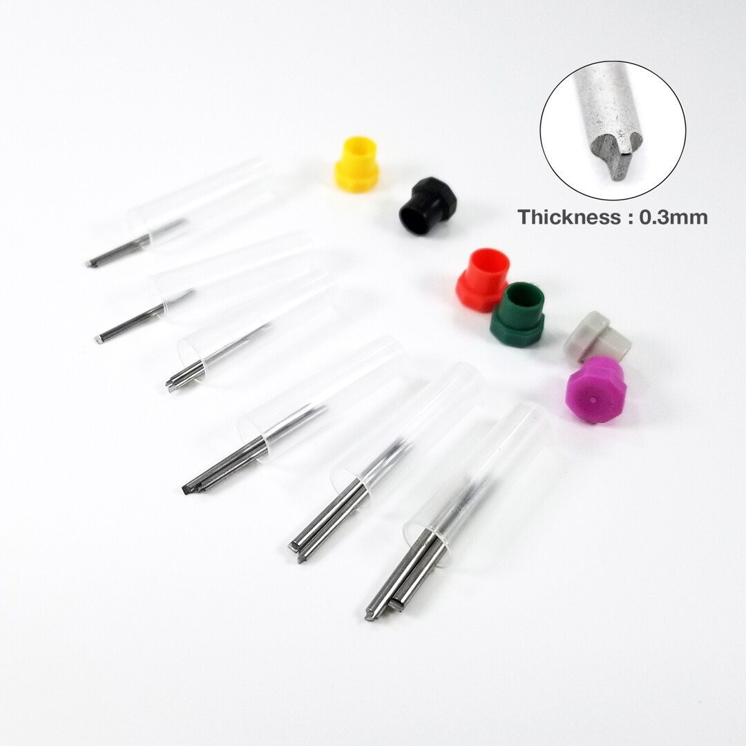 Timelab 6 PCS BLADE replacement for T-Shaped Bracelet Screwdriver Screwdrivers