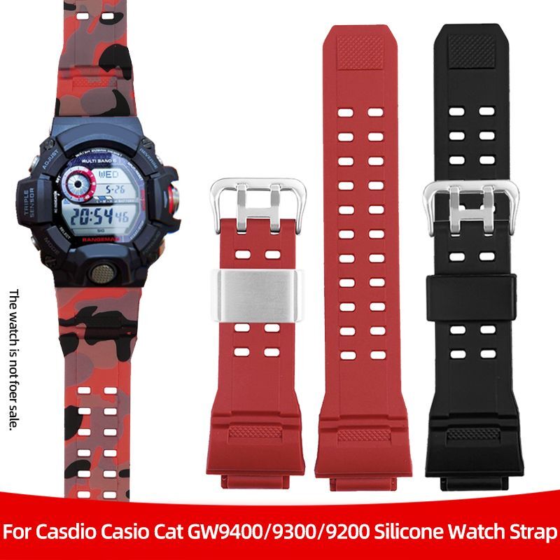 Men’s Silicone Watch Band Fit For Casio GW-9400 GW-9300 G-9200 Series