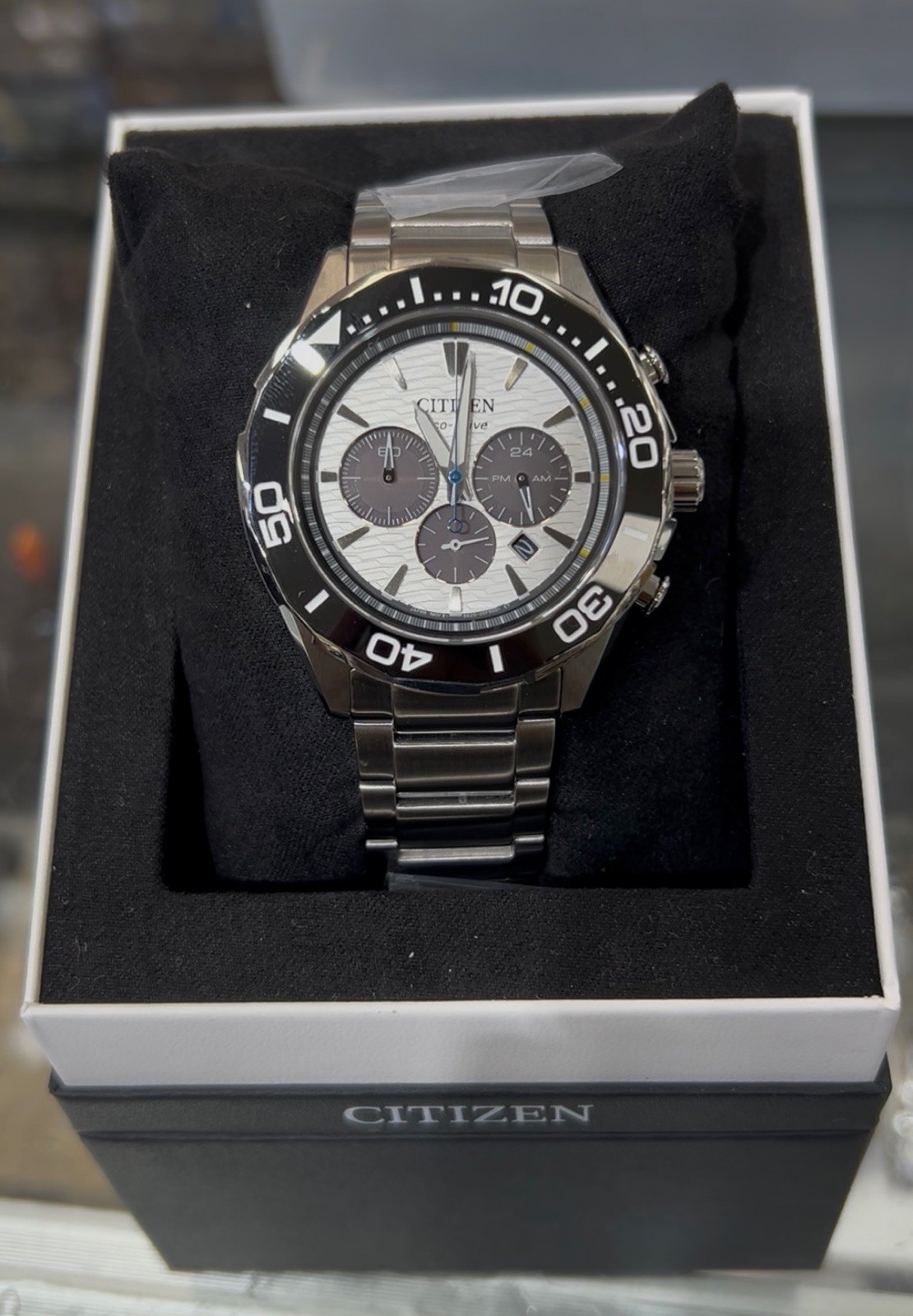 Citizen Eco-Drive Endeavor Chrono 43mm Men’s Watch CA4730-59A