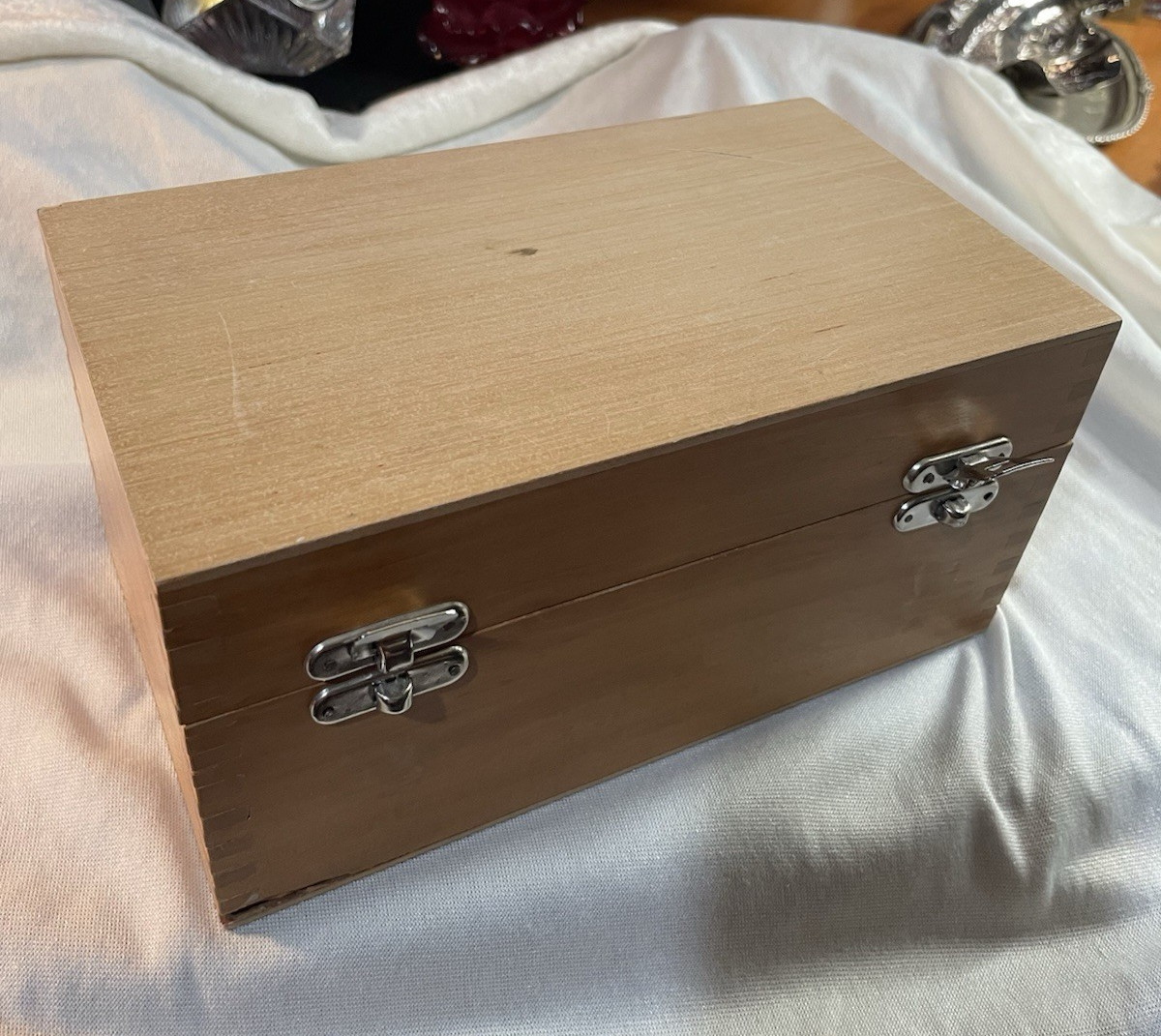 New JSP Ring Sizer Up/down 18 Collets Wooden Box