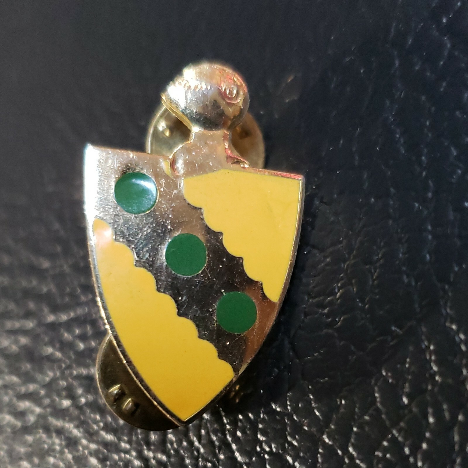 Shield And Helmet Crest Lapel Pin-Ira Green Inc. #G23