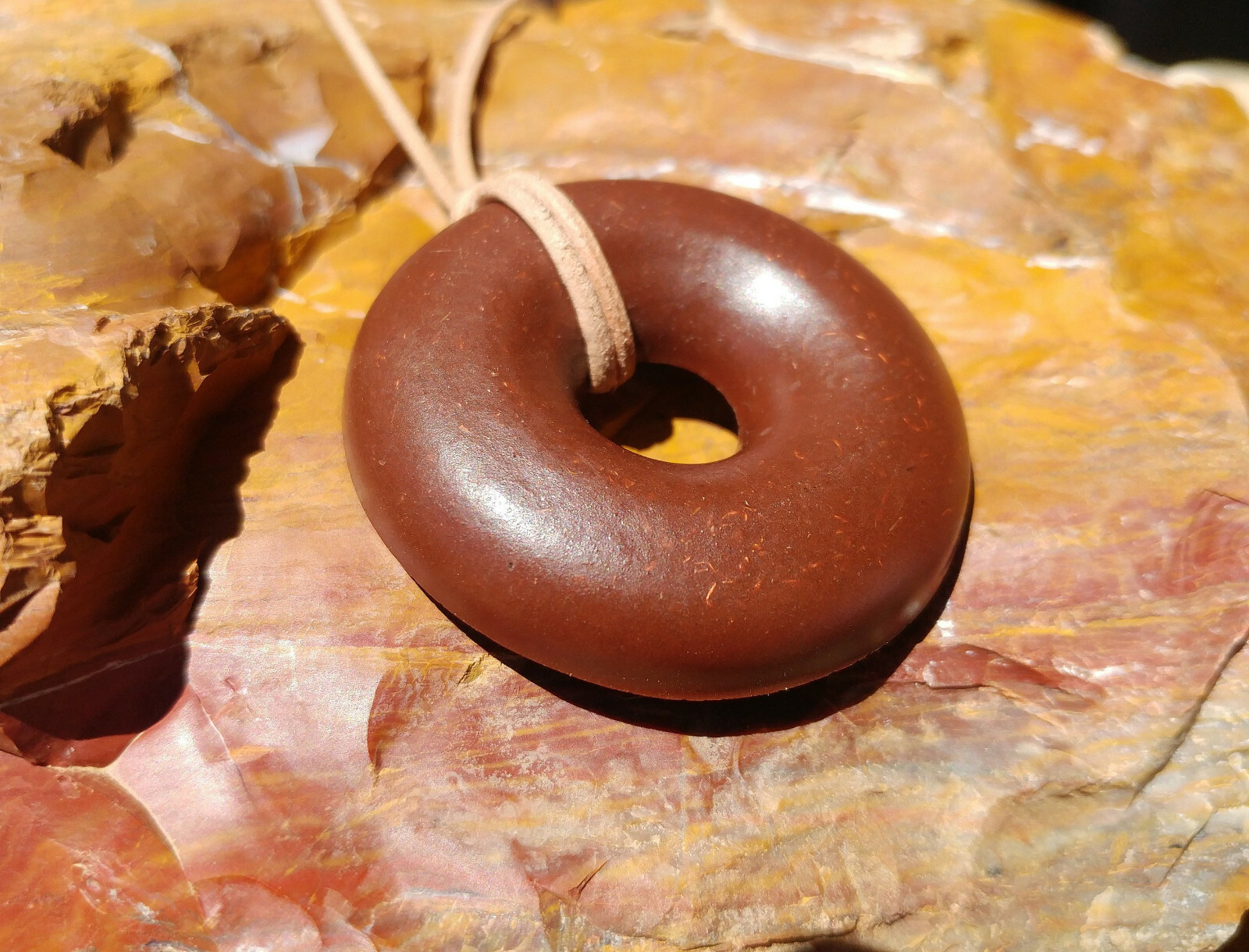 Orgonite® Energy Pendant – Sedona Red Rock Vortex Necklace – Orgone Generator®