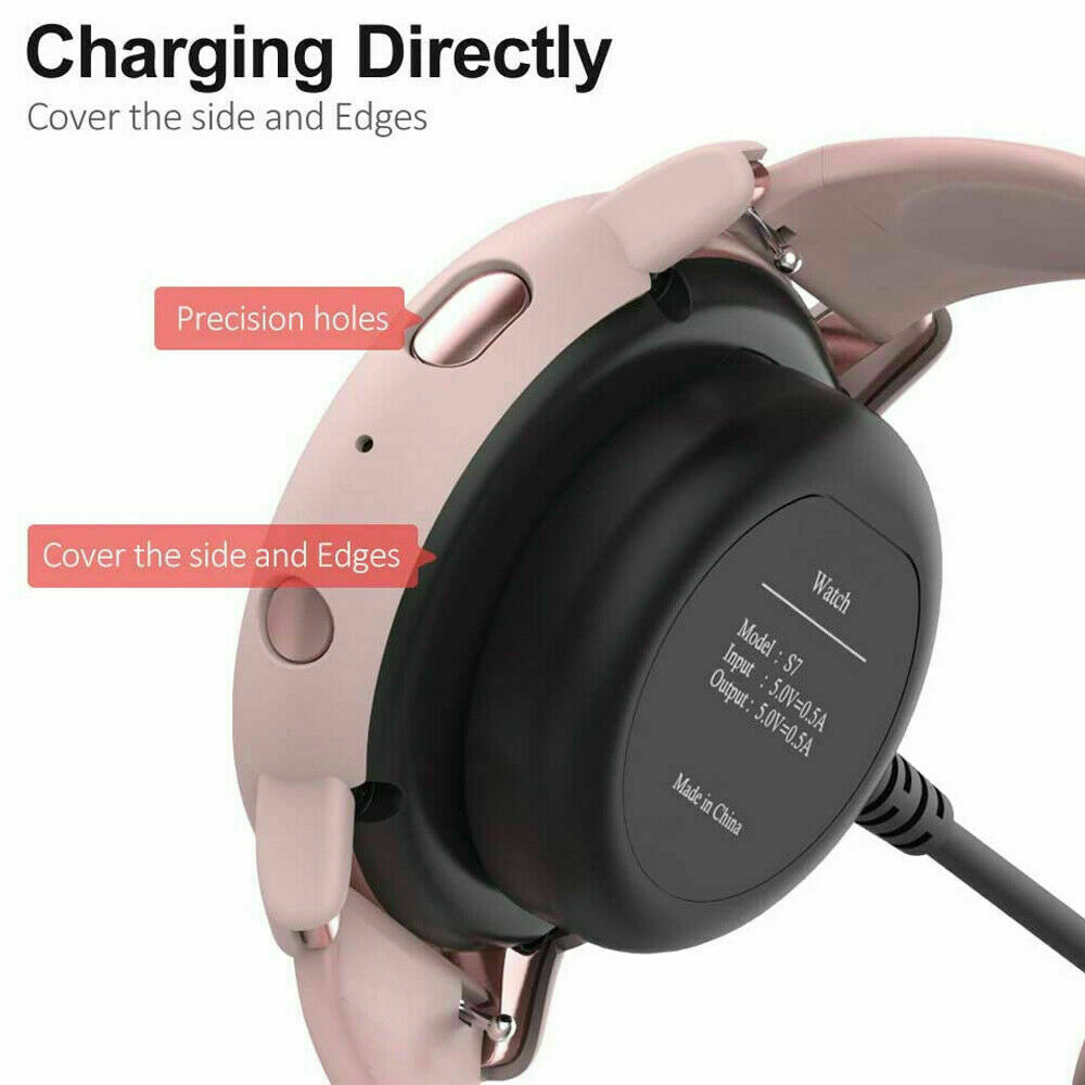 For Samsung Galaxy Watch Active 2 40/44mm Silicone Watch Band Cover Sport Strap