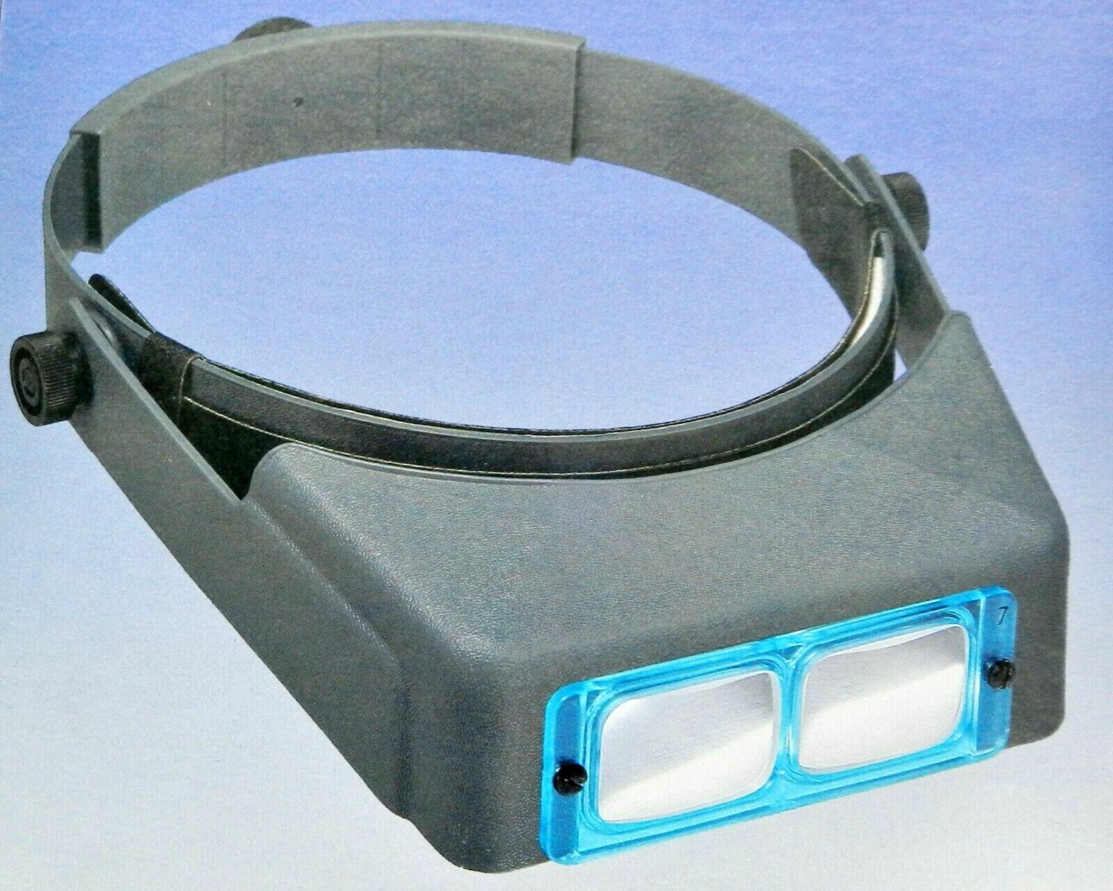 Donegan OptiVisor DA-3 Headband Magnifier Binocular 1.75X Optical Glass Lens