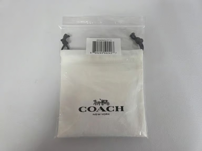COACH Womens Signature Quilted Ear Cuff