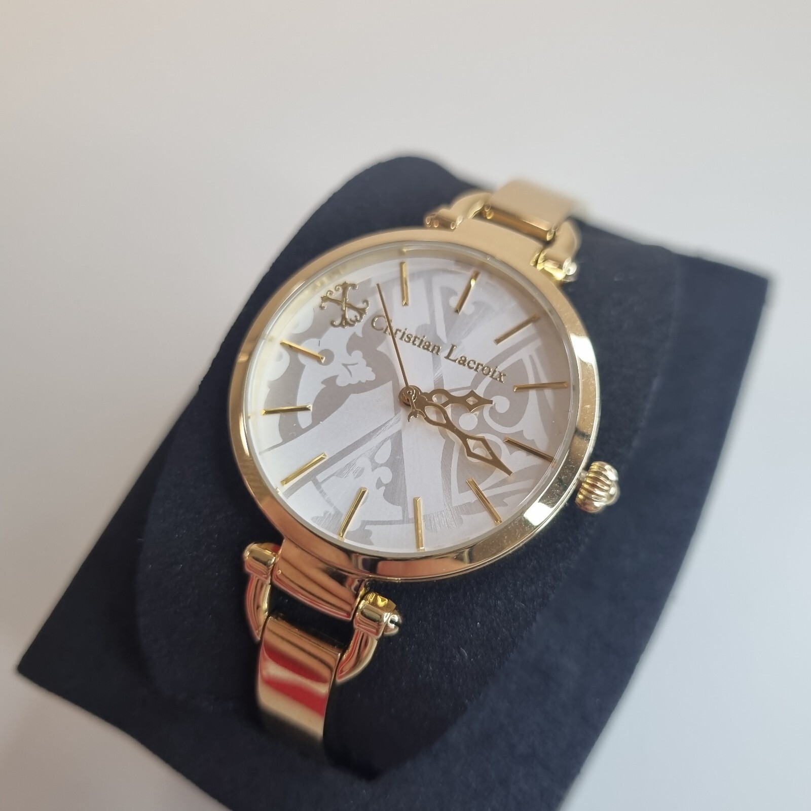 Christian Lacroix Gold Ladies Elegant Bracelet Watch N°8008413 New Old Stock