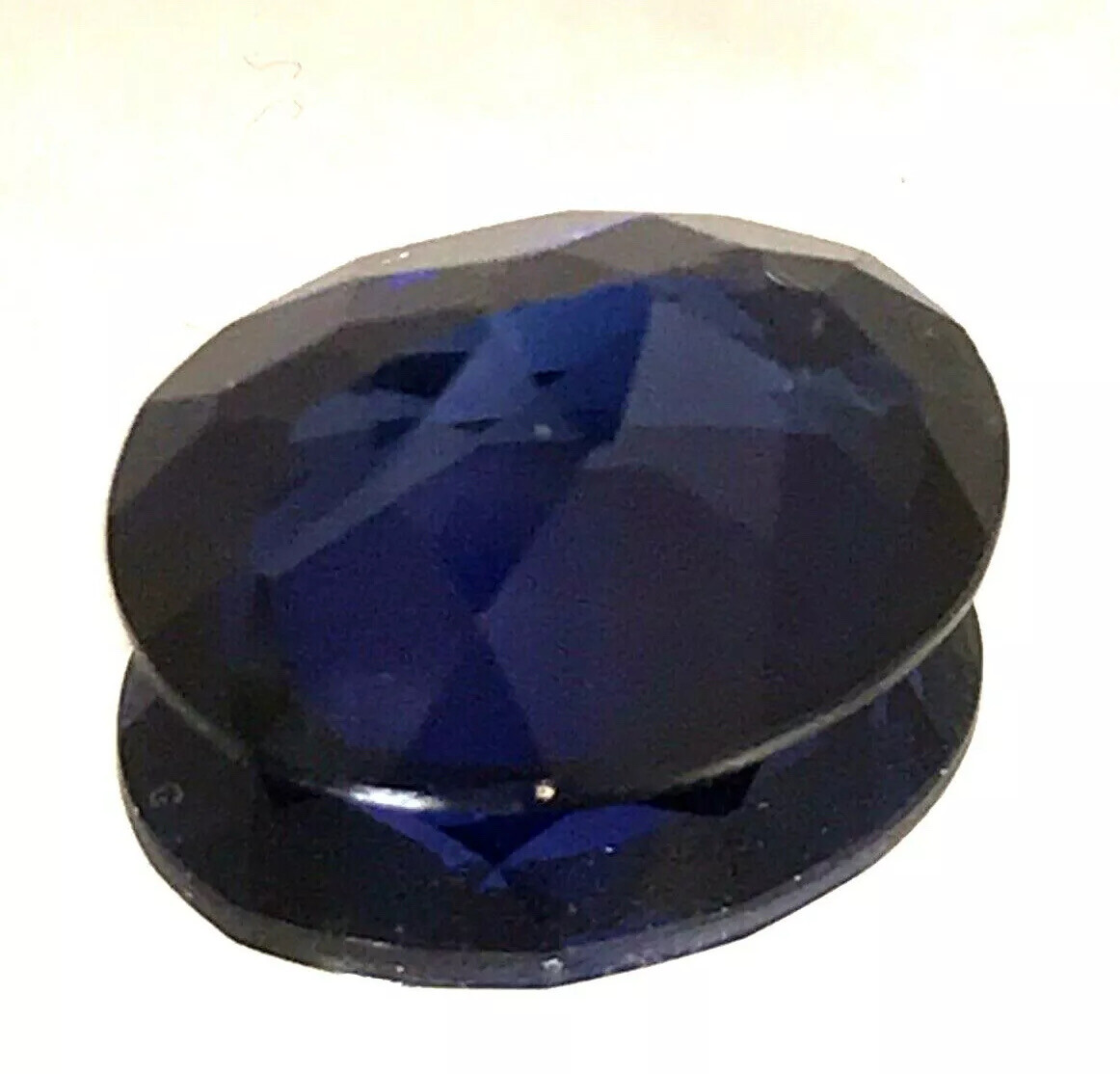 5.50 Ct Natural Blue Sapphire, Excellent Oval Cut , SI Clarity,9 mohs