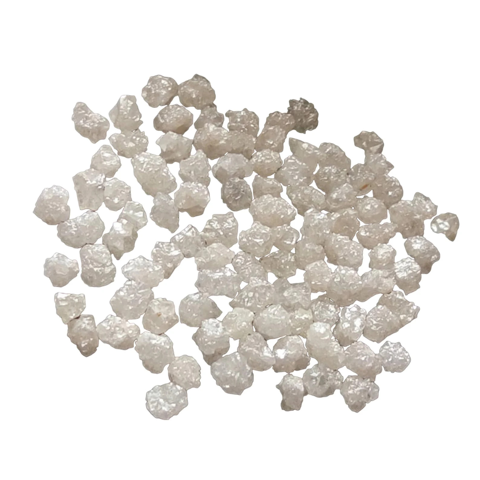 2.5-3.5mm White Rough Diamond, White Raw Diamond, Uncut Diamond, Loose White