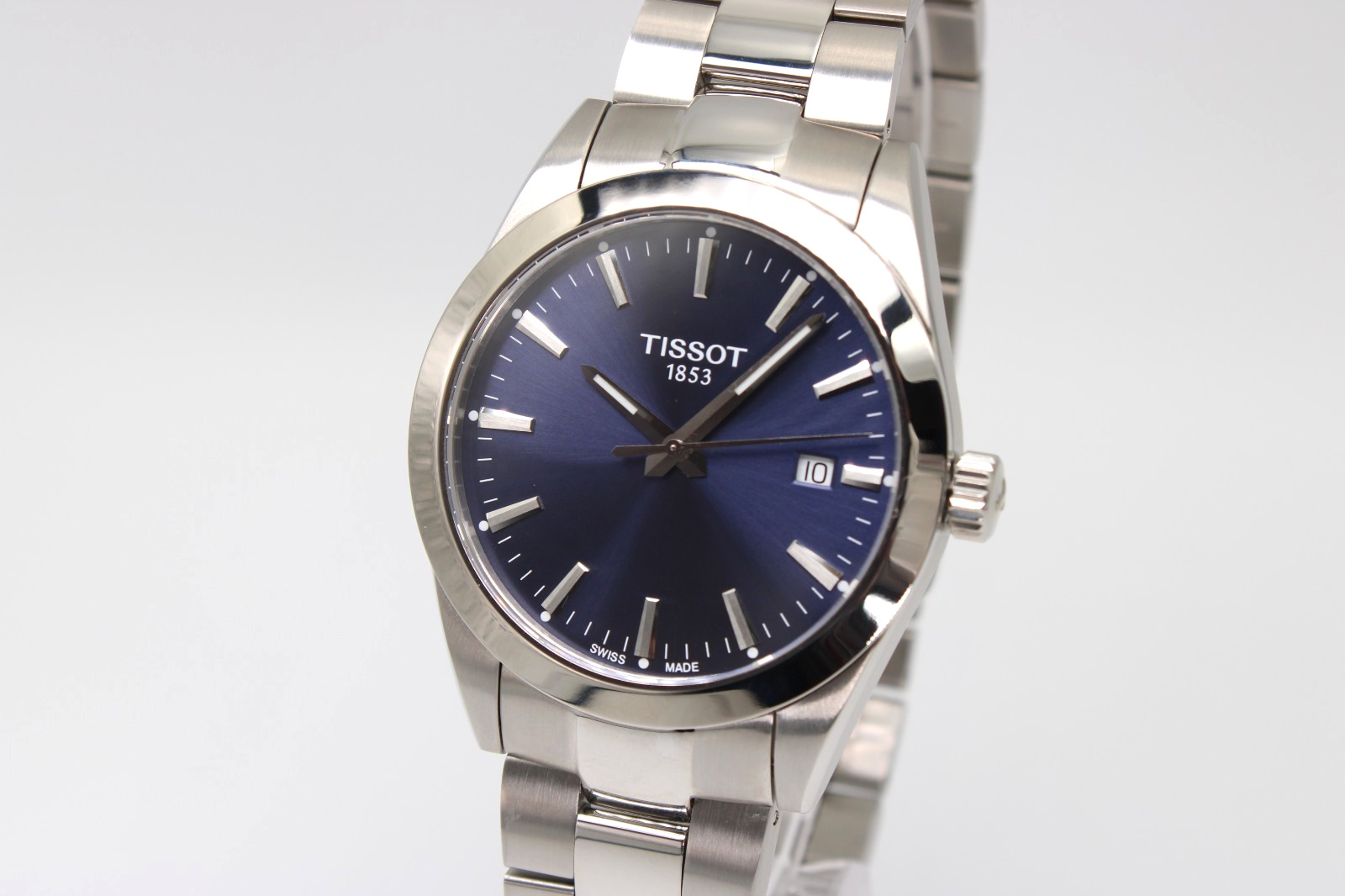 TISSOT Gentleman T127.410.11.041.00 Quartz Blue Dial Men’s Watch 40mm