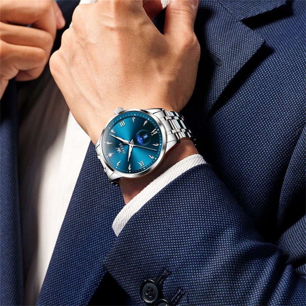 OLEVS Japan Movement Leisure Classics Male Sport Business Quartz Wristwatch3646`