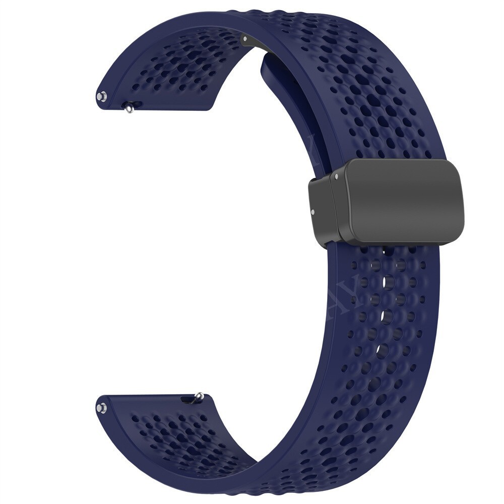 22mm Magnetic Silicone Strap Watch Band For Amazfit Bip 6/5 GTR 4/3/2/GTR 47mm
