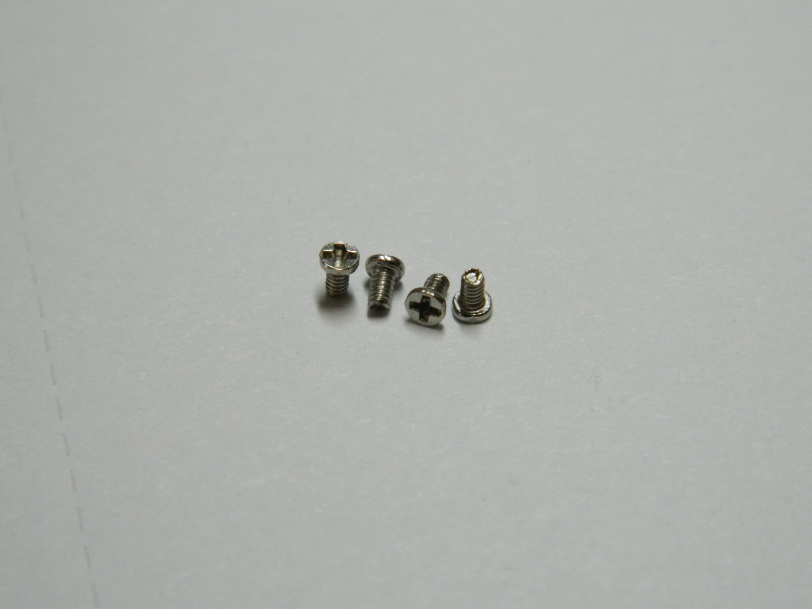 Casio DW-1000,Silver screws for the Reproduction resin Bezel’s, 4Ea