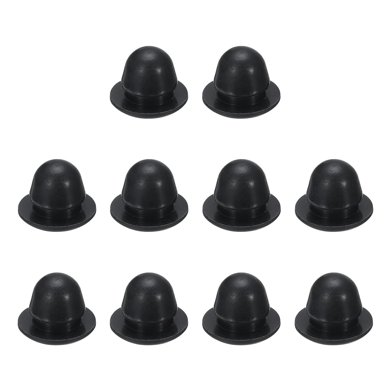 10pcs Silicone Hole Plugs 1/4 Inch Waterproof Dustproof Seal Locking Fit 6mm