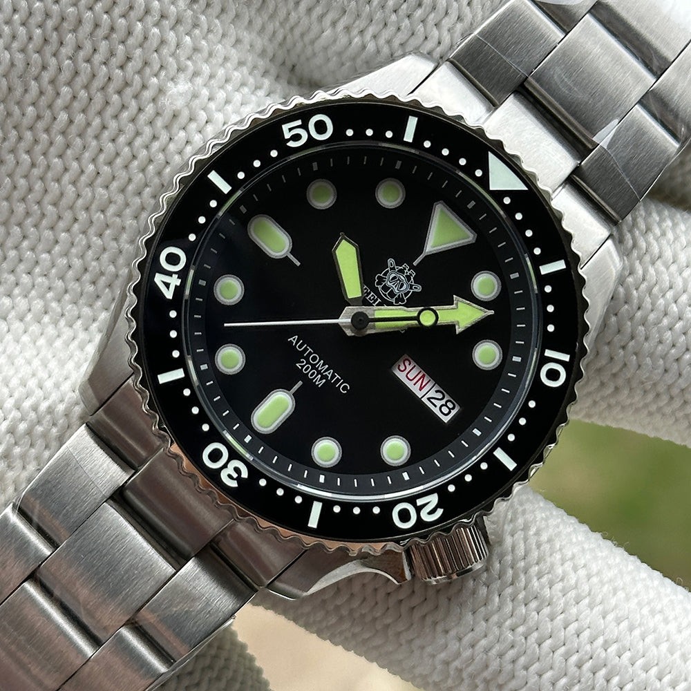 STEELDIVE SD1973W Mens 41.2mm 200M Automatic Dive Watch NH36 Sapphire Steel