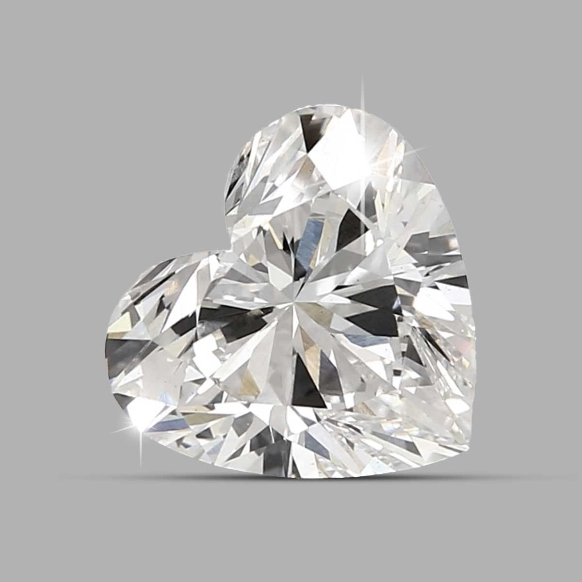 CERTIFIED 3.15 Ct Natural Diamond D Grade Heart LOOSE VVS1/ 9.5 mm