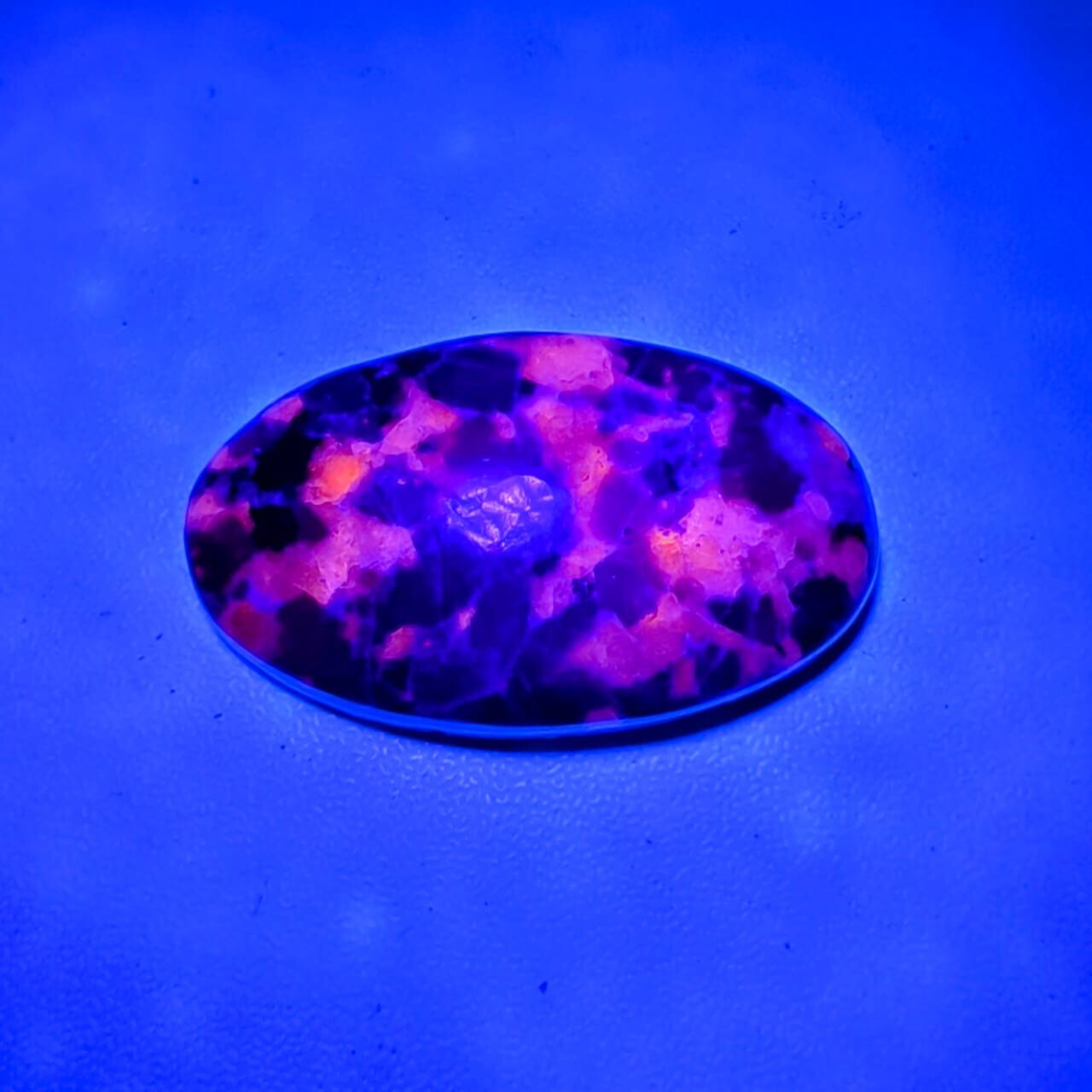 25.20 Cts Natural Yooperlite Cabochon Gemstone 31.1×18.5×5.7 MM