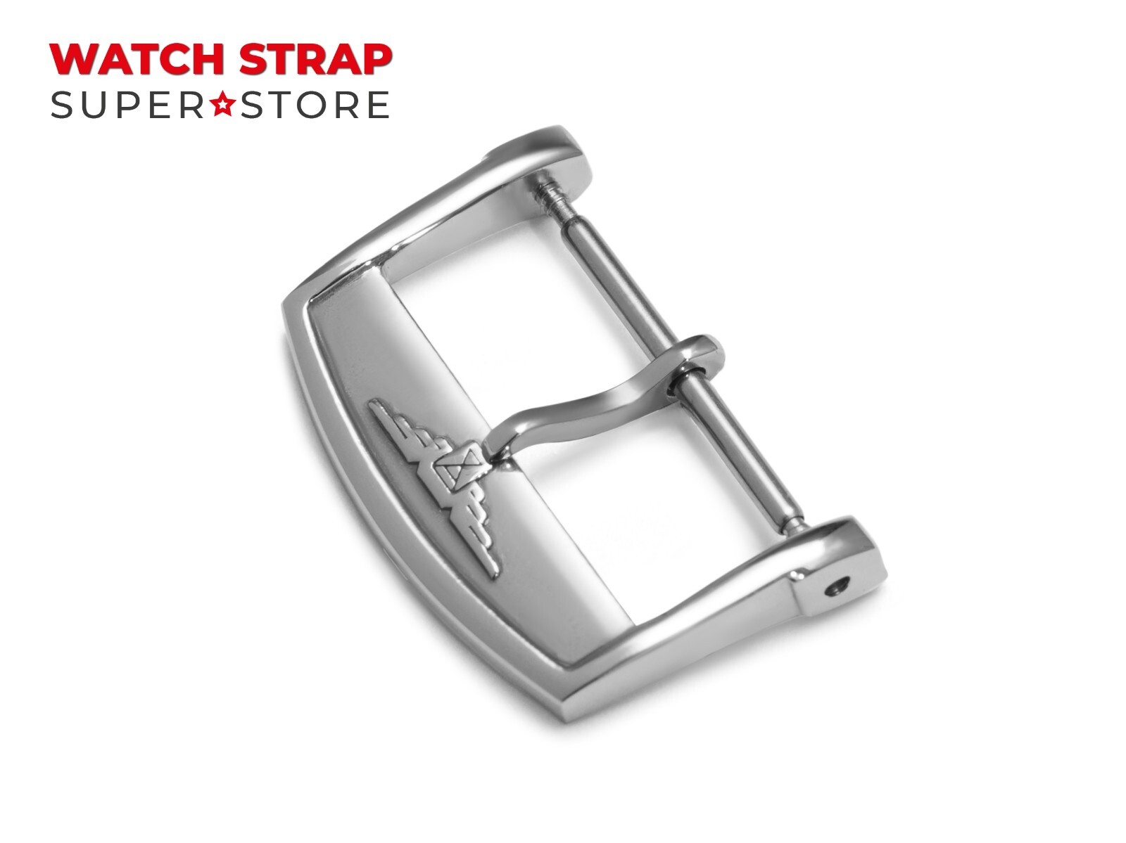 18mm for LONGINES SILVER Tongue Classic Buckle Leather Watch Strap Band Clasp