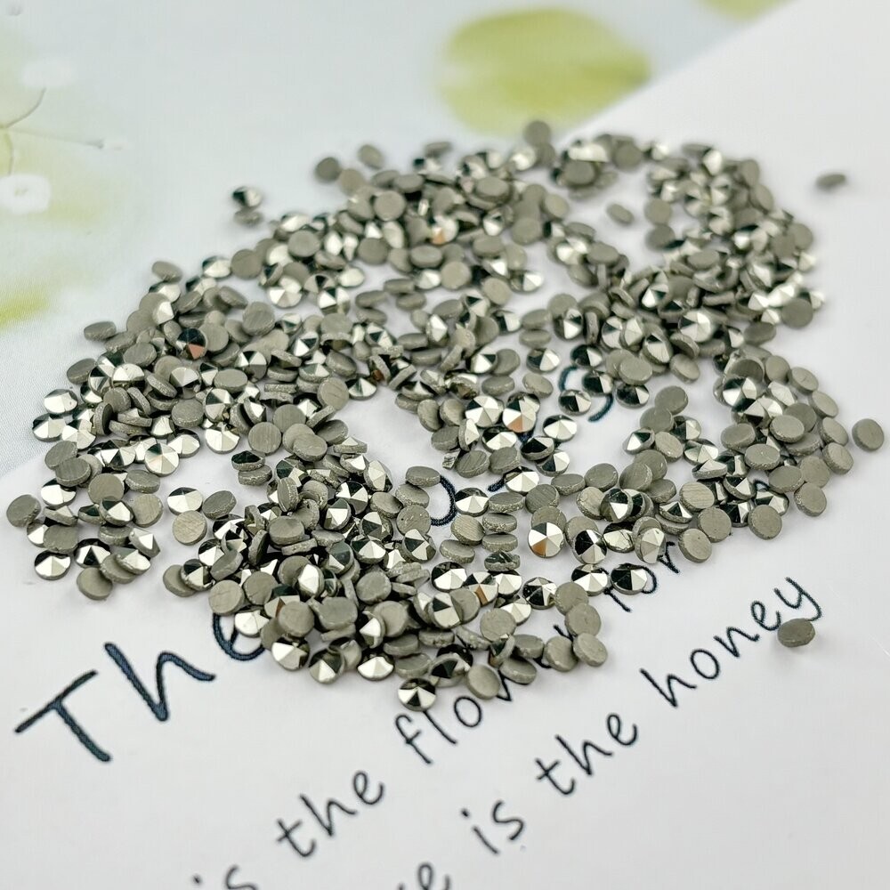 1000pcs Marcasite Round Cut Loose Gemstones HIGH QUALITY Stone For Jewelry