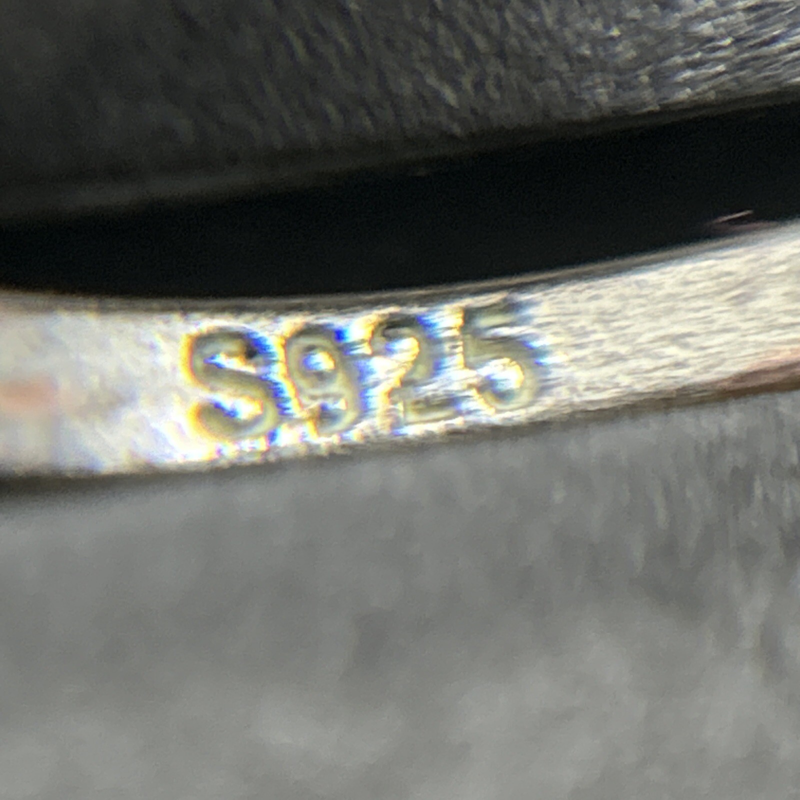 Sterling Silver Cat Tail Ring Adjustable Size Marked S 925 H23