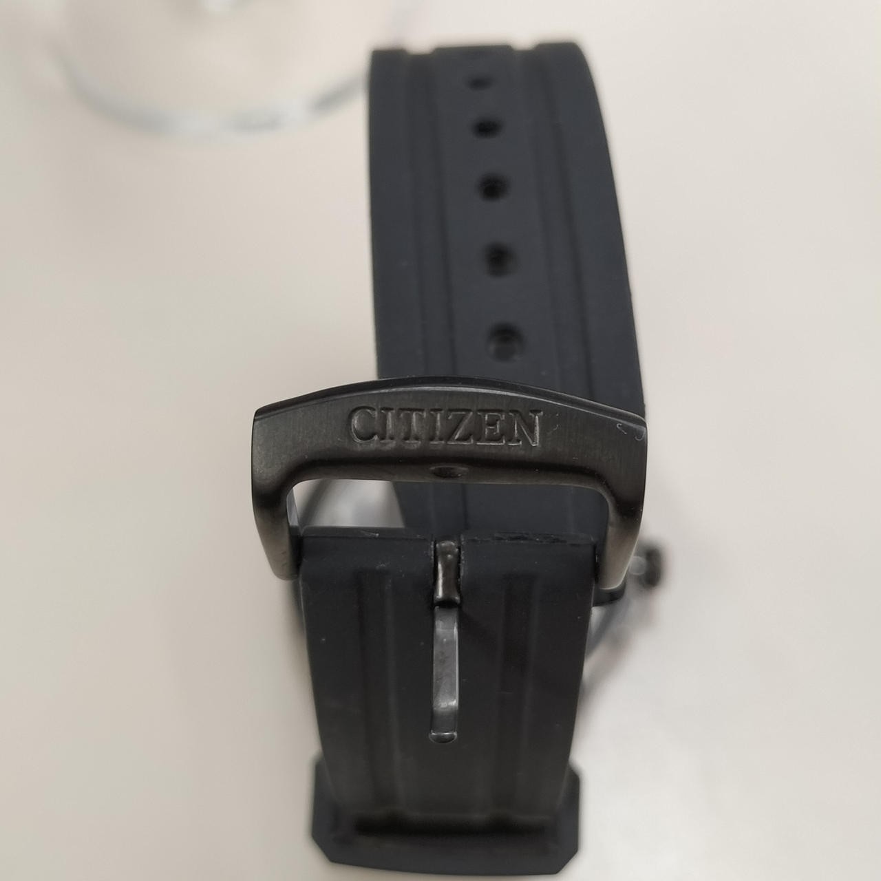 CITIZEN WATCH PROMASTER E168-003FR09 Eco-Drive Quartz Analog Watch Used Japan