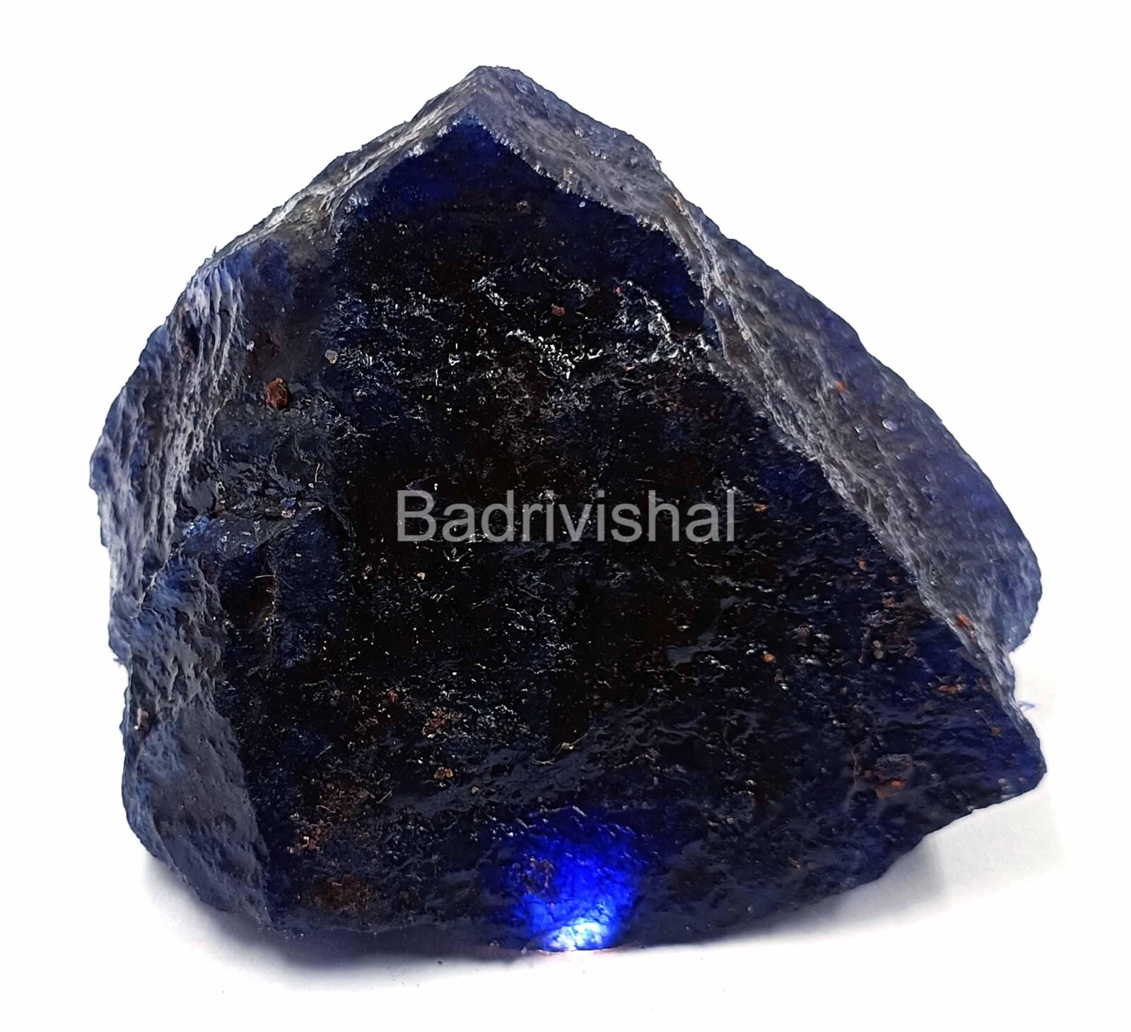 DYED 1000 Ct Certified Blue Sapphire Uncut Rough Natural African Gemstone 4AUG