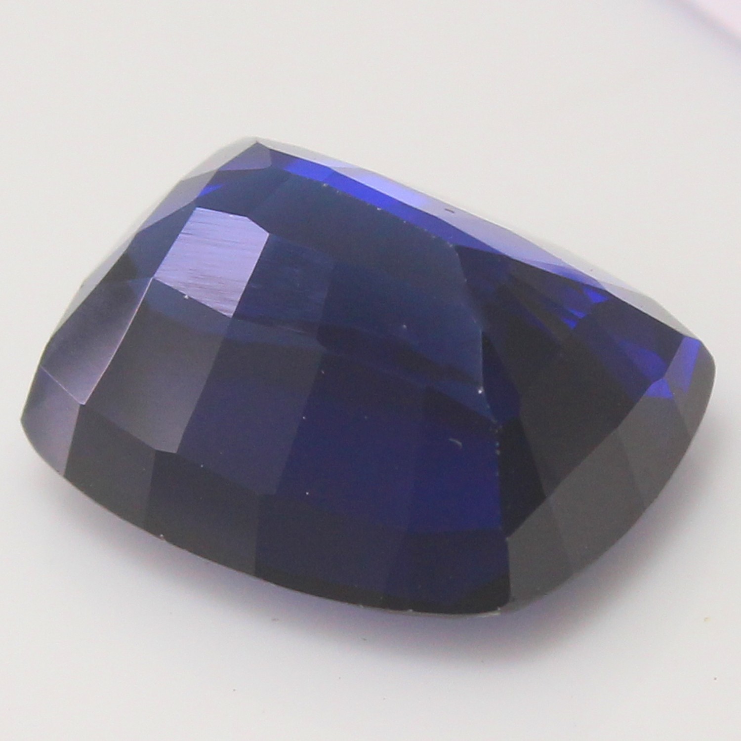 Natural 11.70 Ct Certified Ceylon Blue Sapphire 14×11 MM Cushion Loose Gemstone