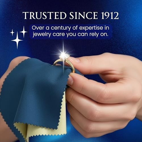 Jewelry Polishing Cloths – Pre-Treated for Gold, Silver & Platinum – Eco-Friendl