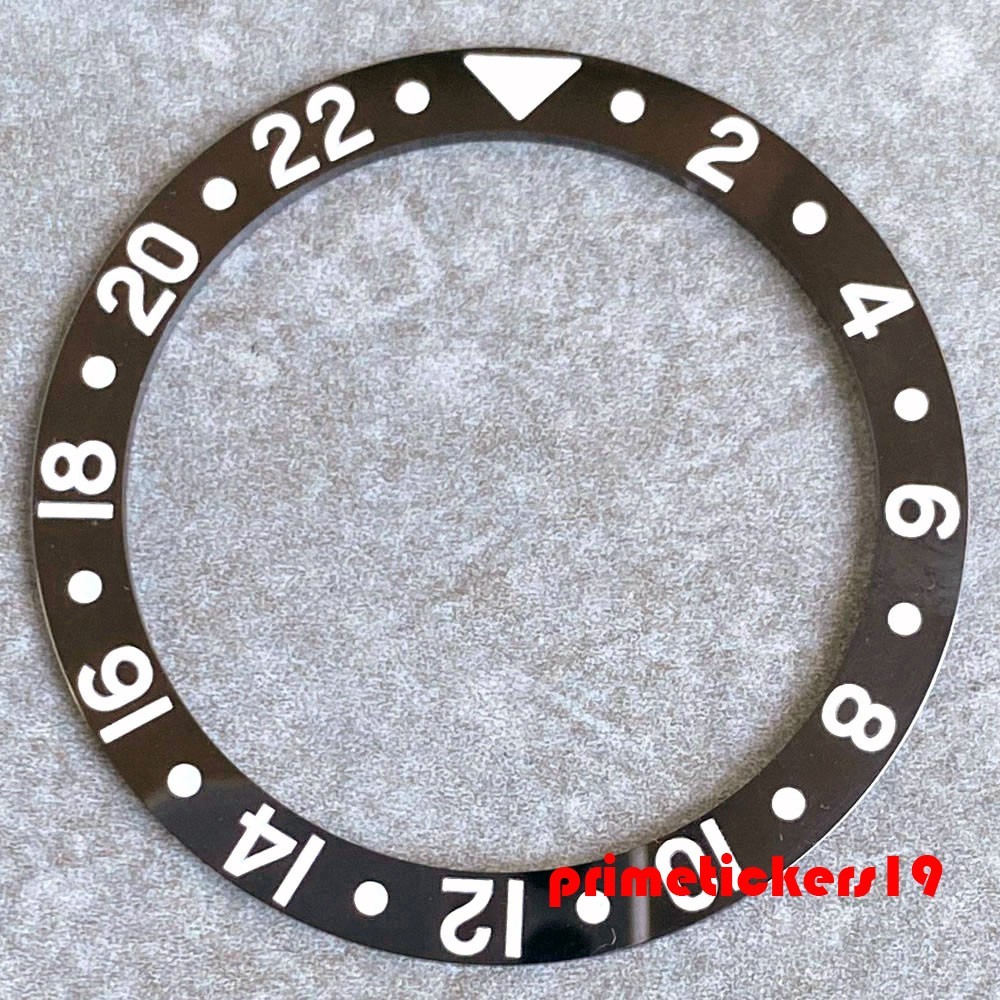 36.5mm*29.2mm Aluminum/Ceramic/Sapphire Material Bezel Insert Ring Watch Parts