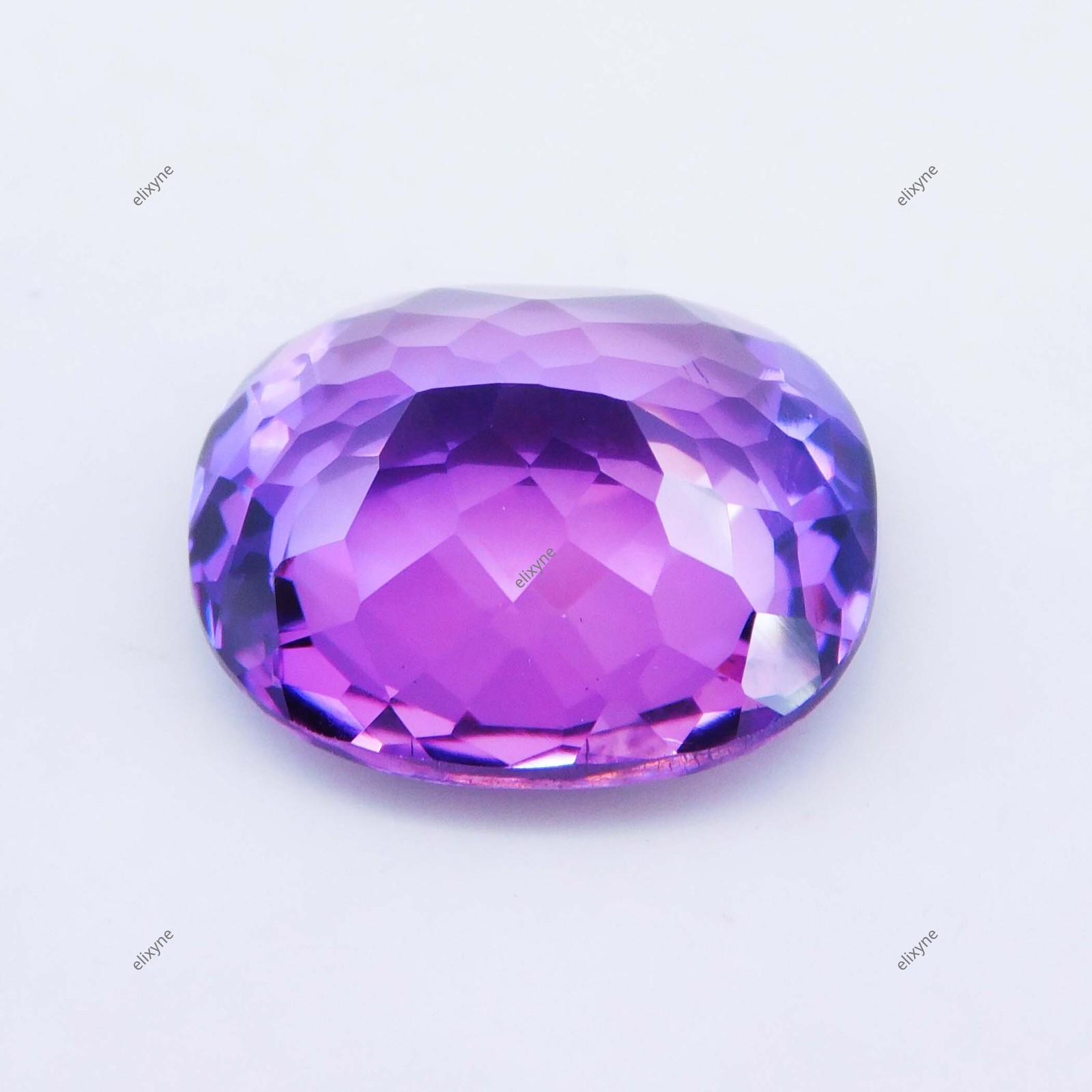 15.90 Ct Natural Boysenberry Sapphire Cushion Certified Loose Gemstone