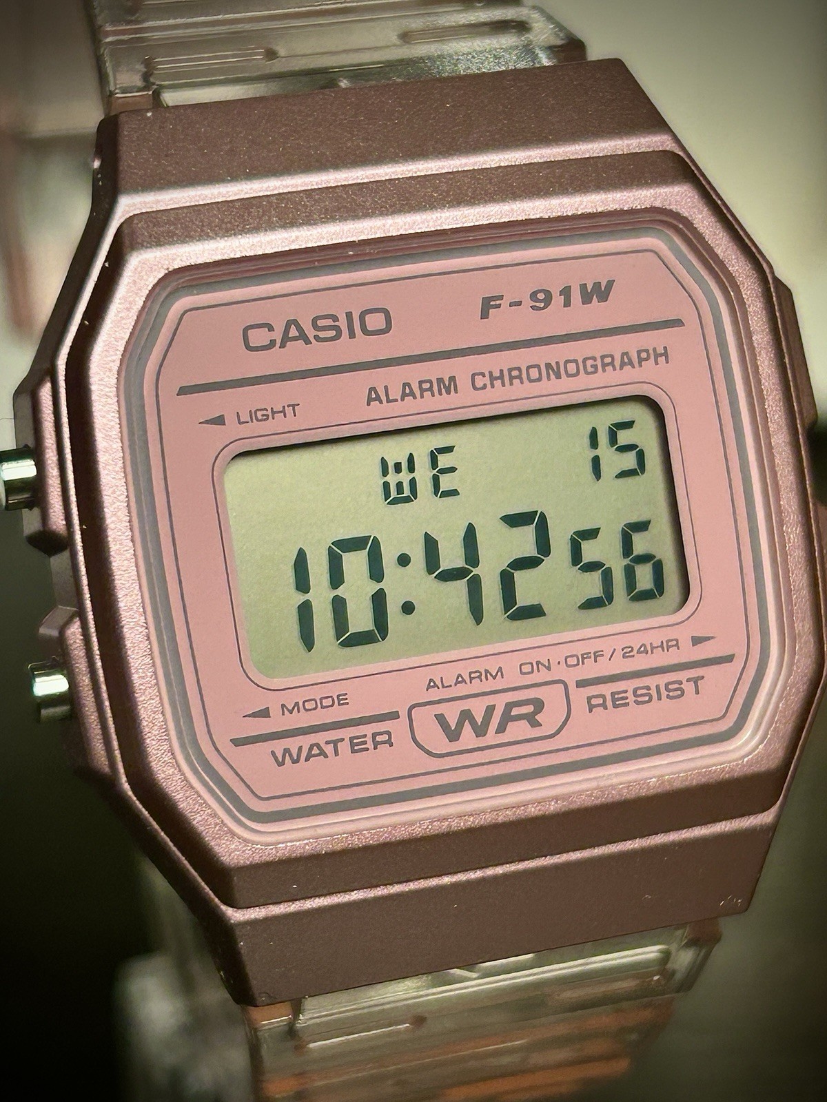 Casio F-91WS-4JH JDM Pink F-91W BNIB Japan Model Box Papers Complete