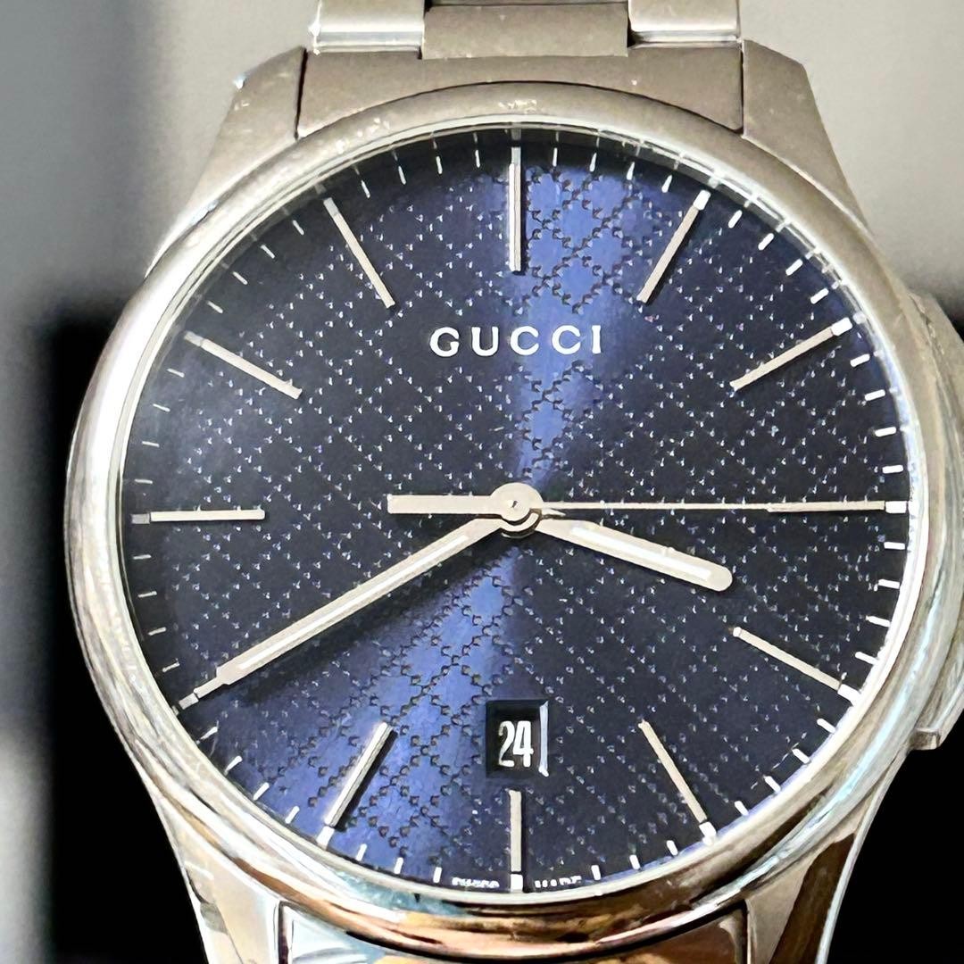 GUCCI G-Timeless 126.3 YA126316 Quartz Watch 40mm Case 19cm Wrist Extra Link