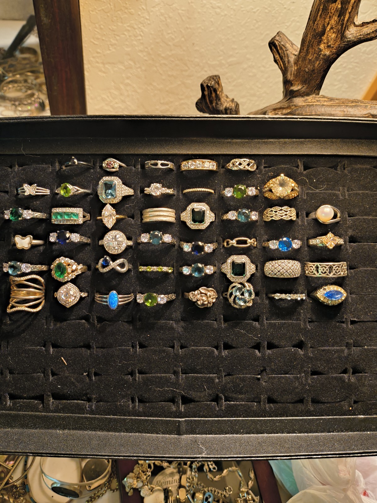 44 Sterling Silver Rings Different Ages And Different Sizes
