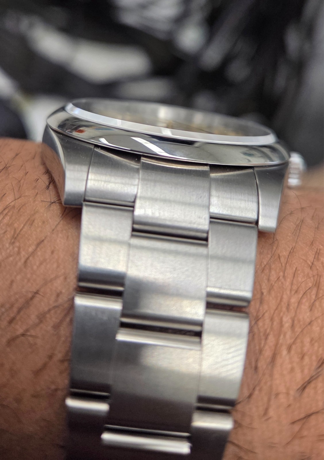 Rolex Oyster Perpetual 124300 Silver Oyster Bracelet with Silver Bezel 2023