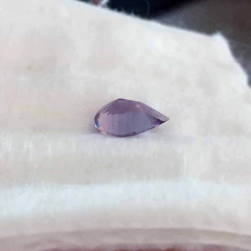 Collectors! Natural Purple Scapolite – Wernerite Tanzania 1.29 carats GLI