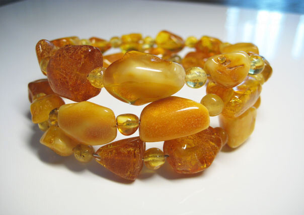 3 Linien Genuine Butterscotch Honey Baltic Amber Bracelet 21.5 grams !!!