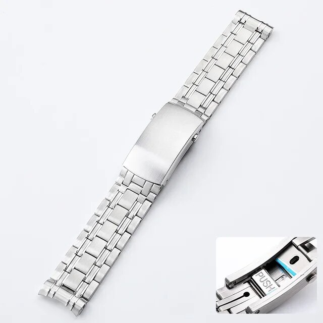 20 mm 316L Steel / Two Tone Watch Bracelet Strap Fits Omega Seamaster 300M