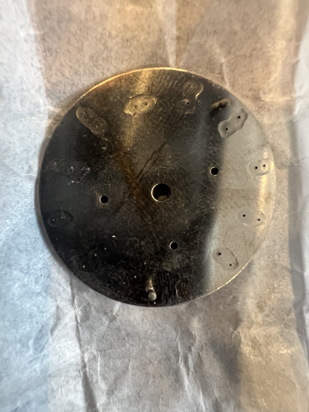 Rolex Daytona Dial Silver Meteorite w/ Black Subdials Non-Numeric Hour Marks.