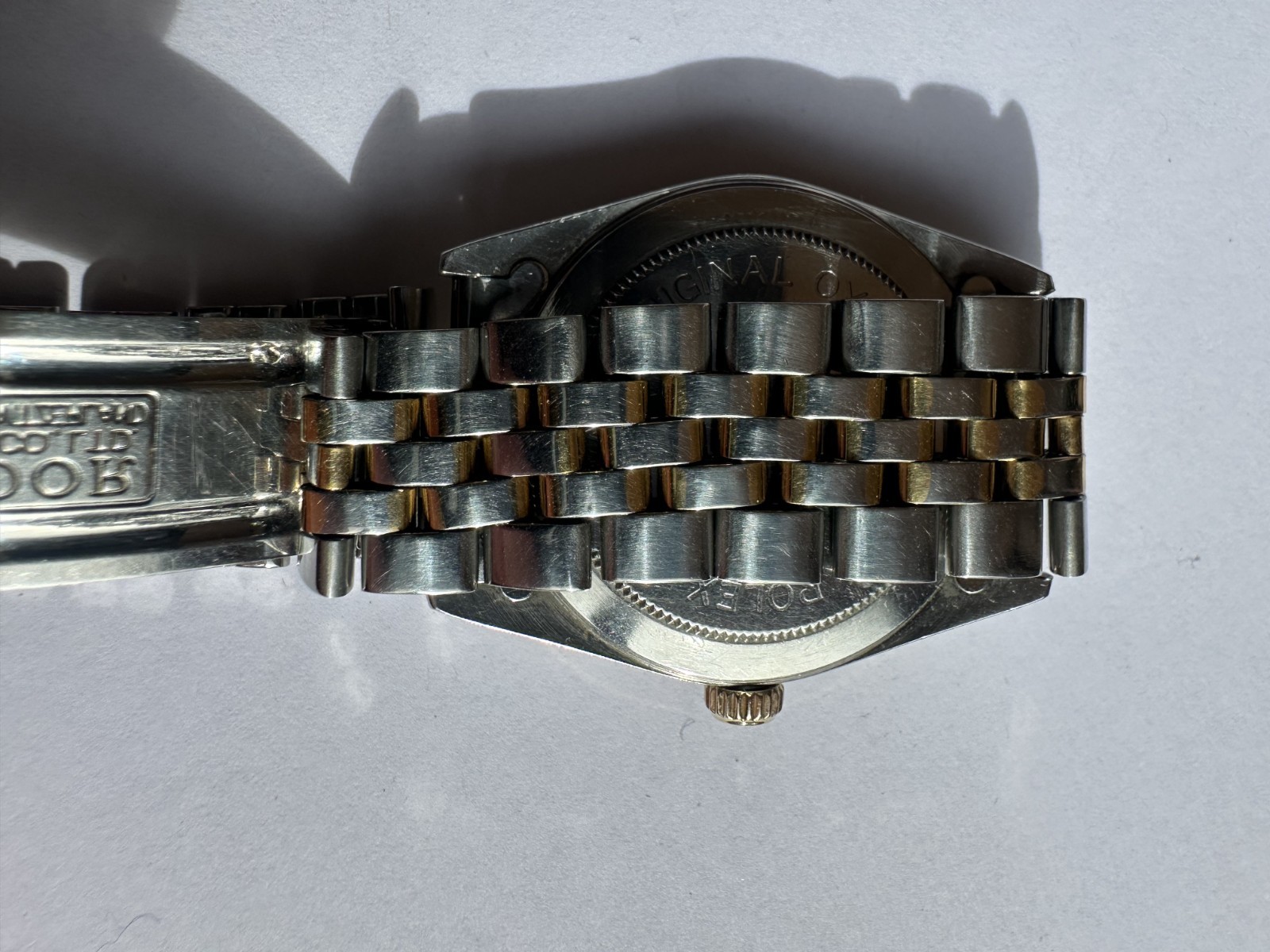 Tudor Prince Oysterdate 74033 Champagne Linen Dial Two-Tone Automatic