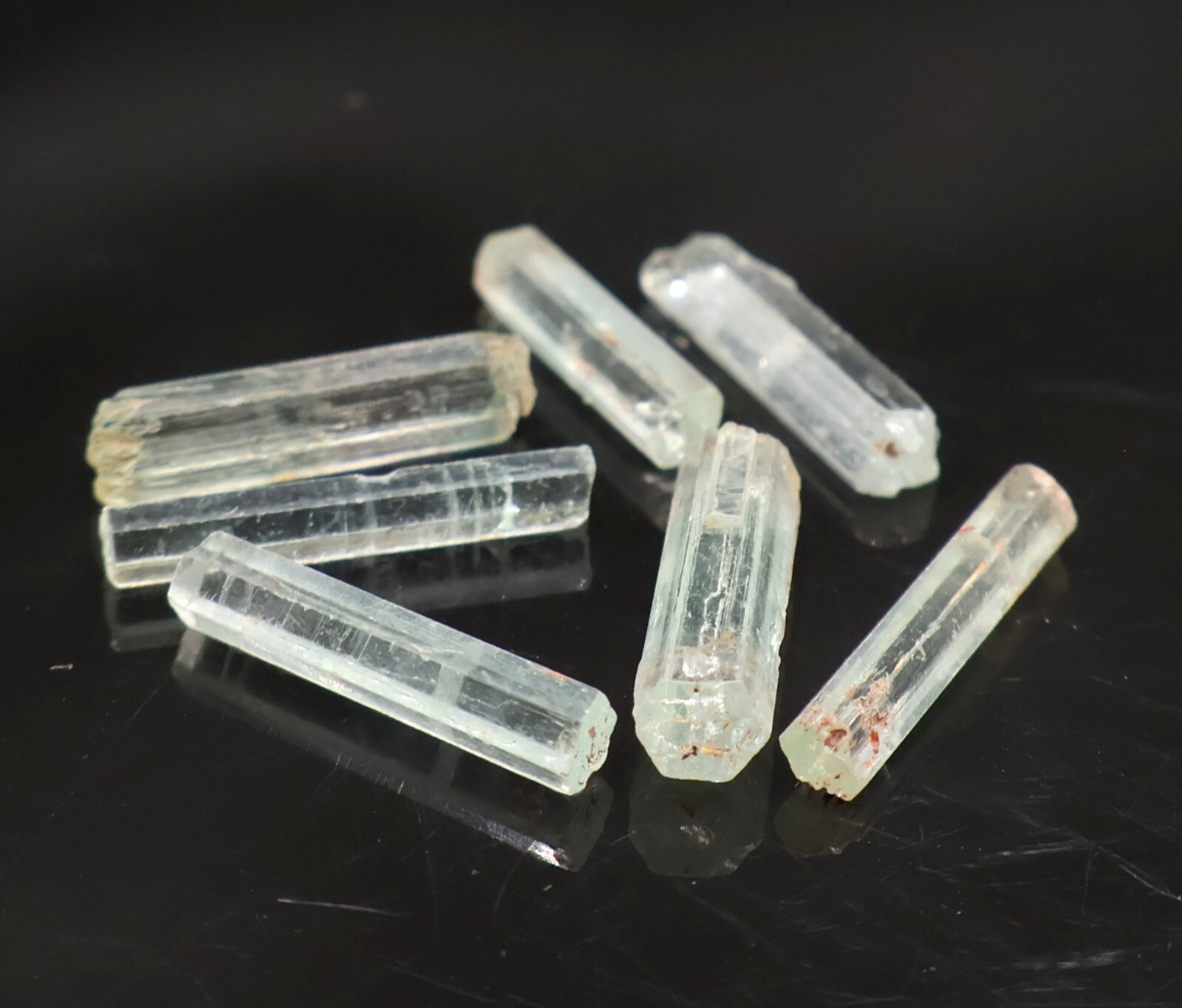 Raw Blue Aquamarine Pencil Rough Lot, March Birthstone, Blue Aquamarine Rough