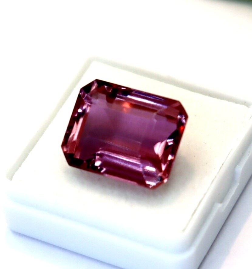 Emerald Cut Natural Alexandrite Color Changing Certified 10.05 Ct Loose Gemstone