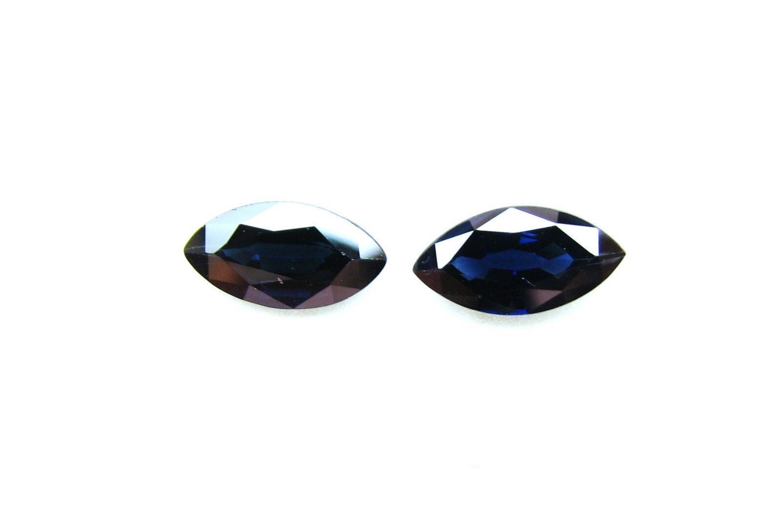 Natural Marquise Australian Blue Sapphires 5.17 CtsTol, 12×6.2 MM/ 12.2×6.2 MM