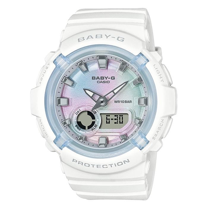 Casio Baby-G BGA-280-7AJF White Resin Analog Digital Shock Resistant Sport Watch