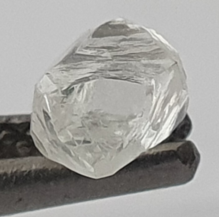 0.62 ct. Natural Flawless Raw Rough Diamond – Color H – 360° VIDEO – YL2599