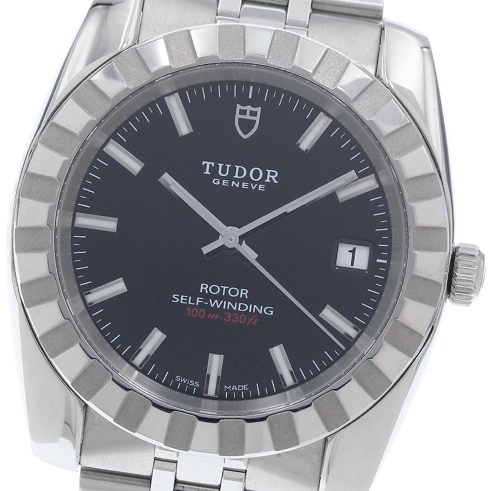 TUDOR Classic 21010 Date Black Dial Automatic Men’s Watch_951454