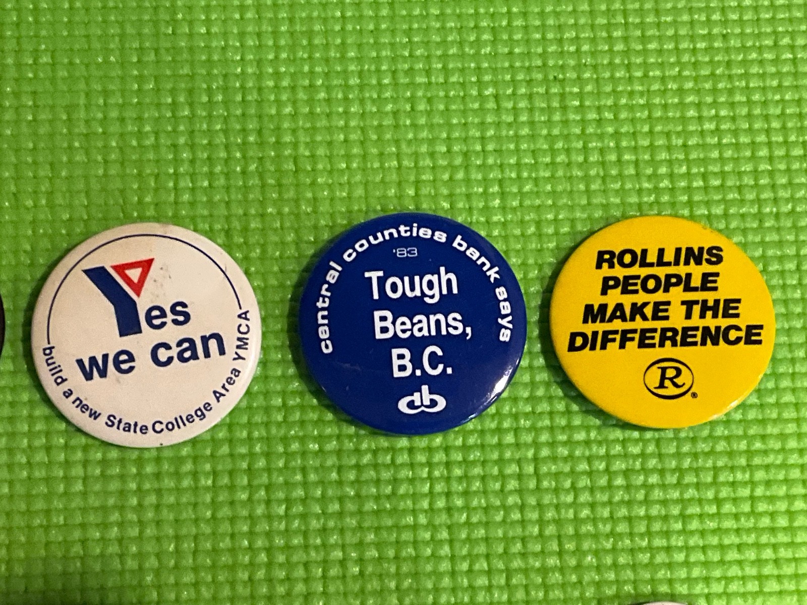 Vintage Pinback Button Collection 35+ 1970s 80s WABC No Nukes Esso TMI: U PICK