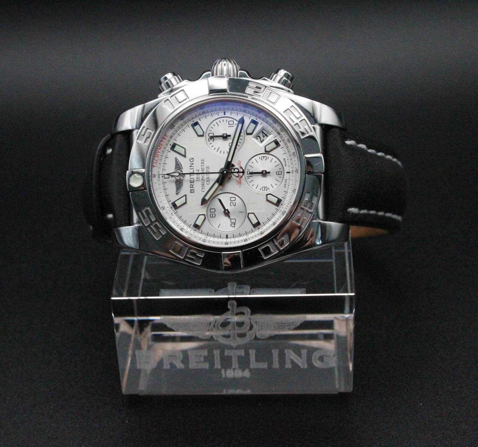 Breitling Chronomat Silver Men’s Watch – AB0140