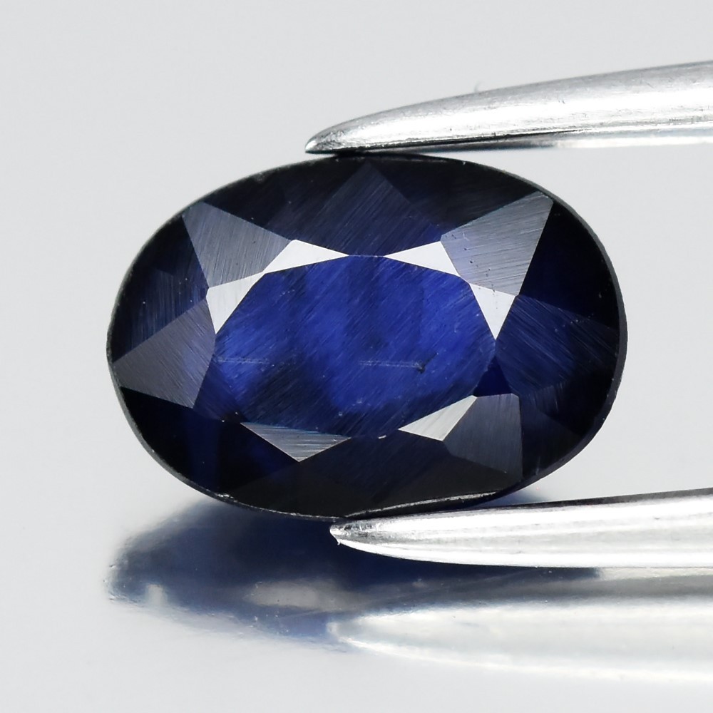 💎 0.98ct 7x5mm Oval Blue Sapphire – Ceylon Gemstone