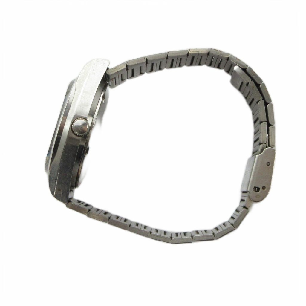 SEIKO ACTUS SS 6306 8040 wristwatch automatic with day date calendar cut glass 2