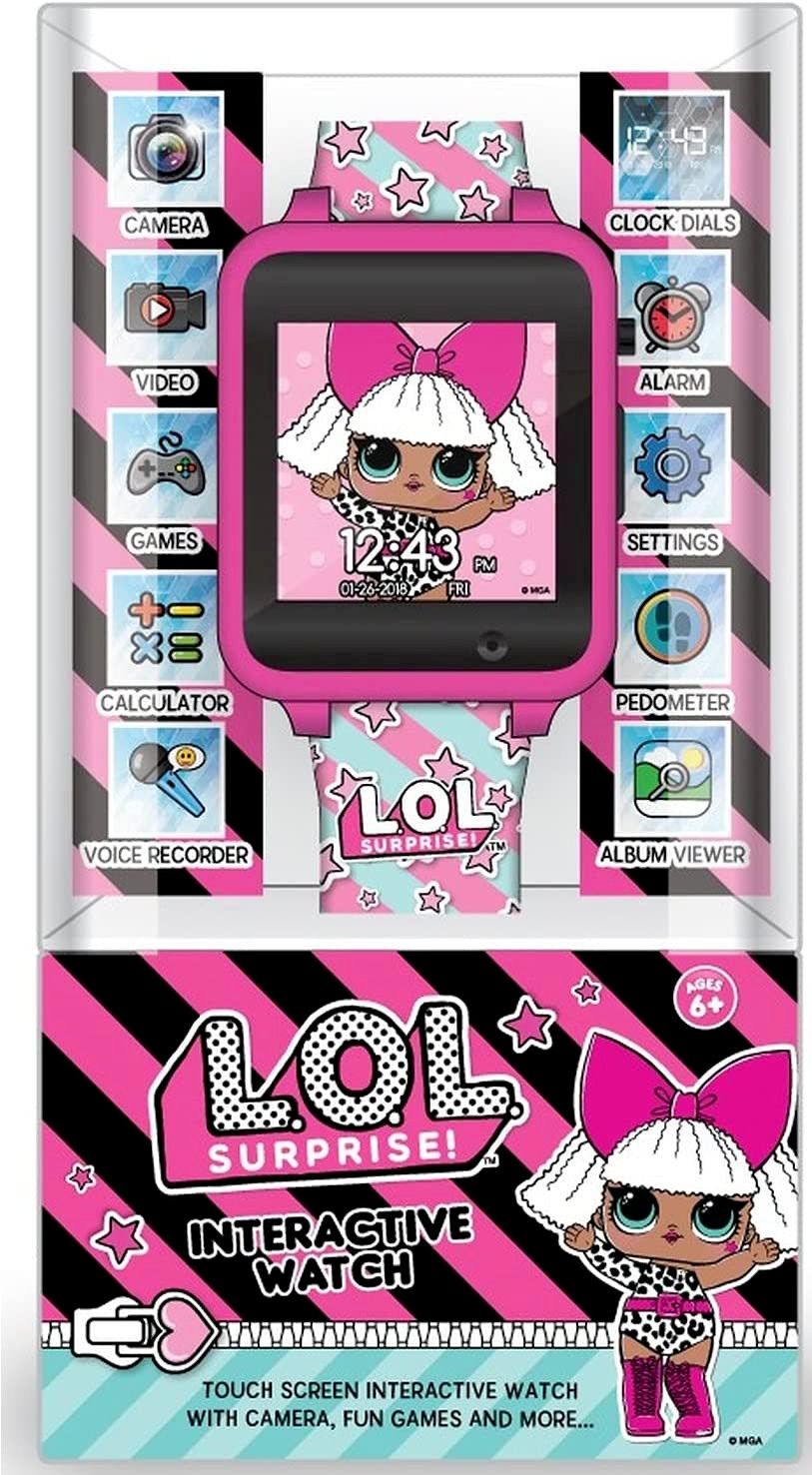 LOL Surprise! Unisex Child iTime Interactive Smartwatch 40mm – New In Box